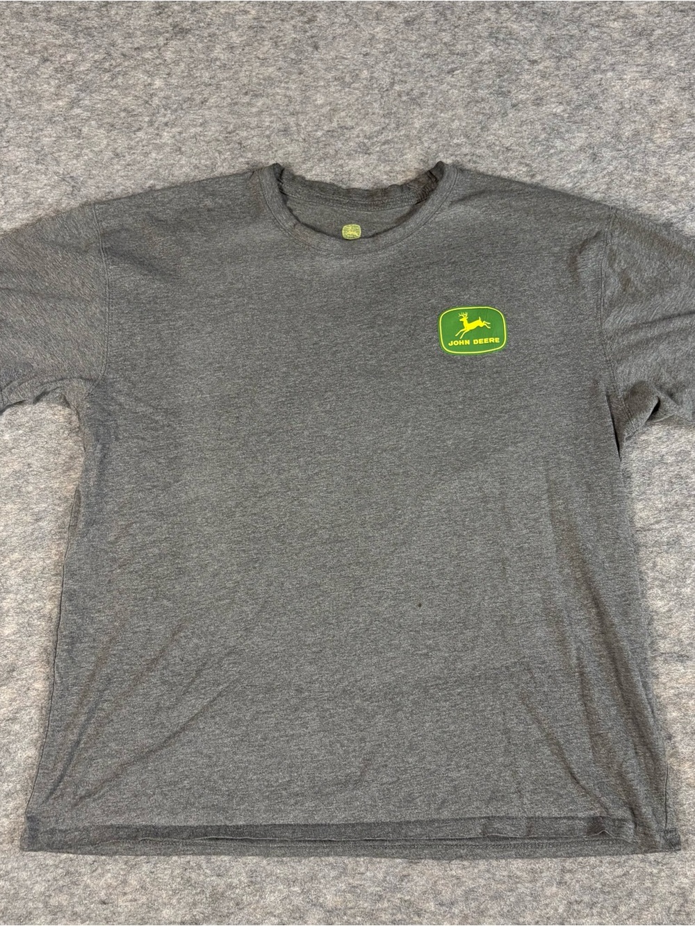 John Deere Tractors Men's T-Shirt Grey XL